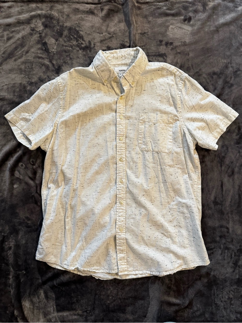 Sonoma XL Short Sleeve Button Down Shirt